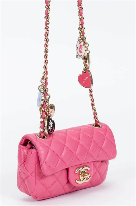 chanel crossbody bag pink|pink heart chanel bag.